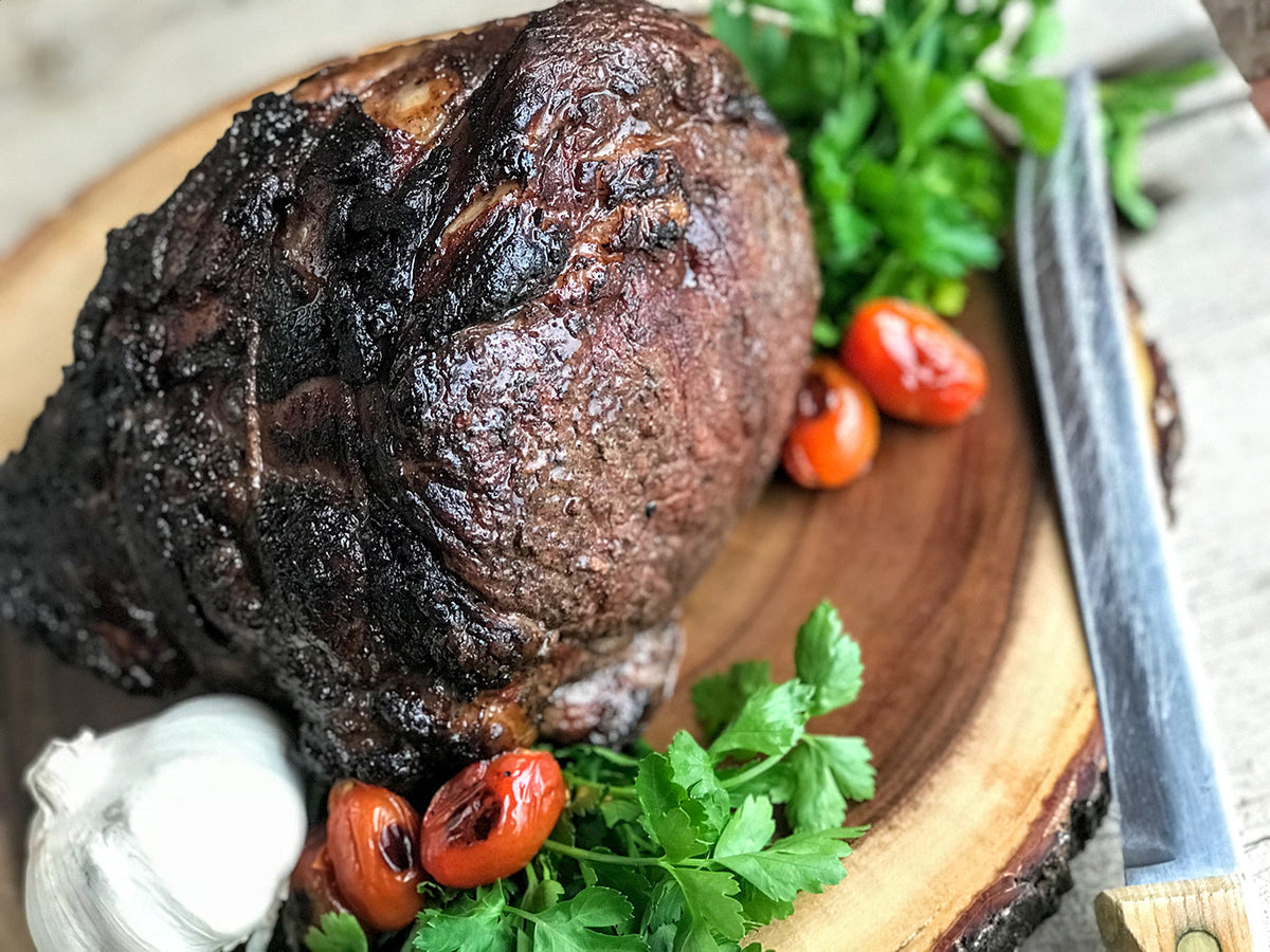 WildGameJack's Flame-Roasted, Grilled Prime Rib