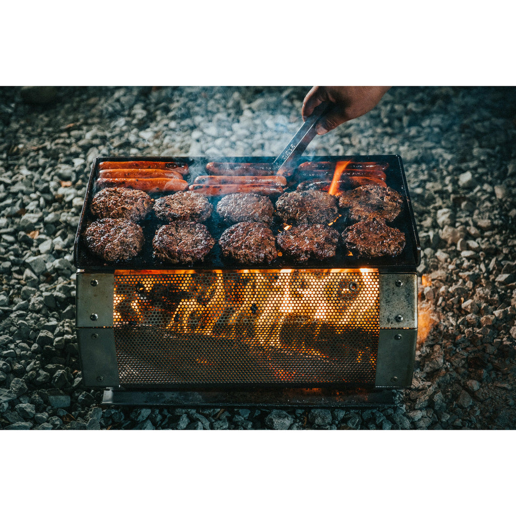 Pyro Camp Fire Pit + Grill Kit