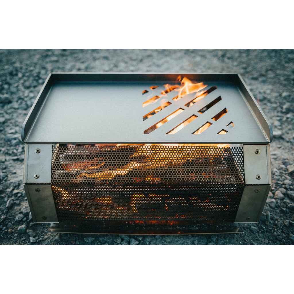 Pyro Camp Fire Pit + Grill Kit