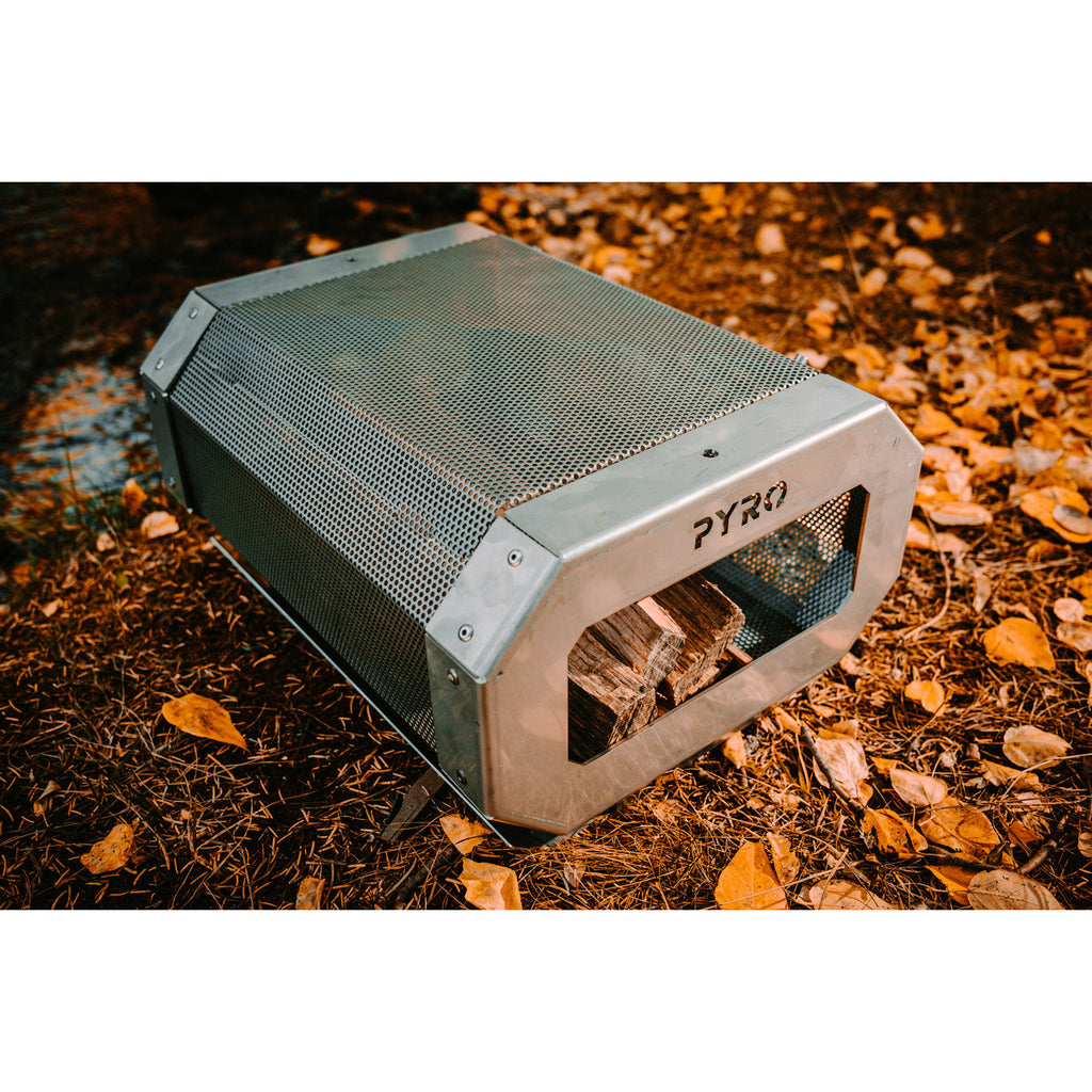Pyro Camp Fire Pit + Grill Kit