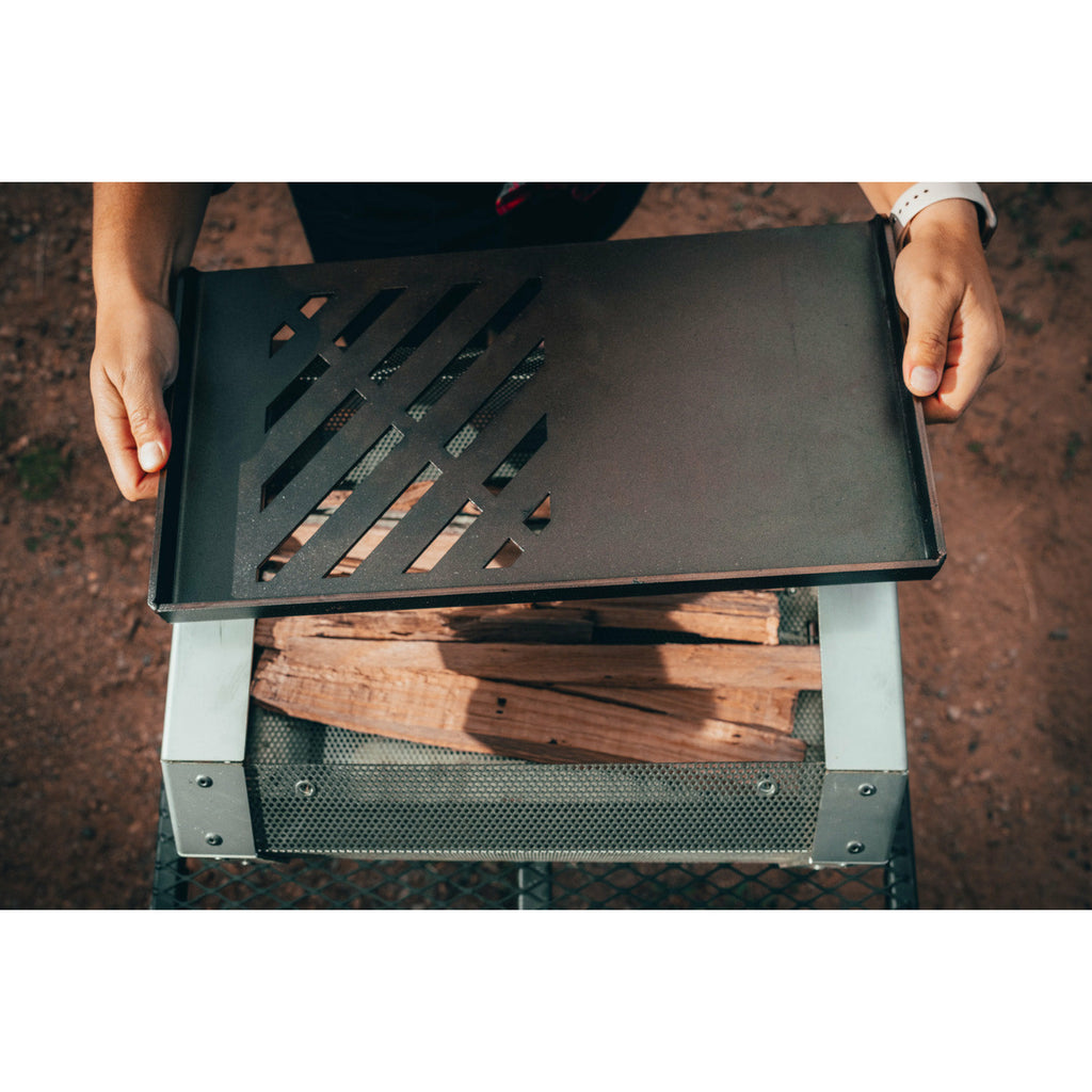 Pyro Camp Fire Pit + Grill Kit