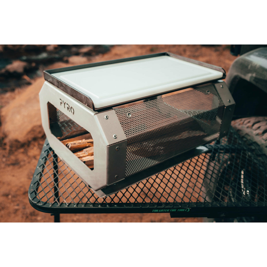Pyro Camp Fire Pit + Grill Kit