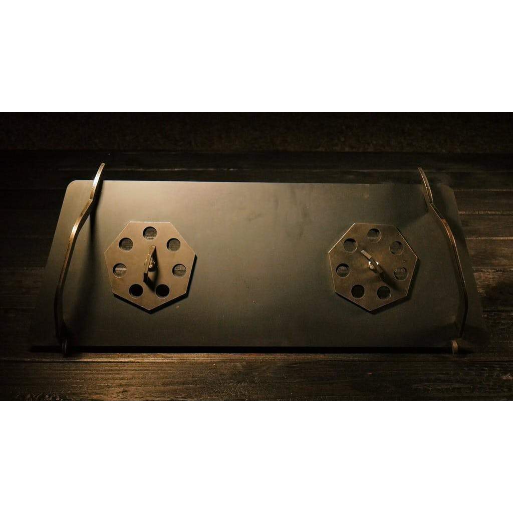 Bottom Door with Adjustable Vents - Blaze Tower Fire Pit and Grill