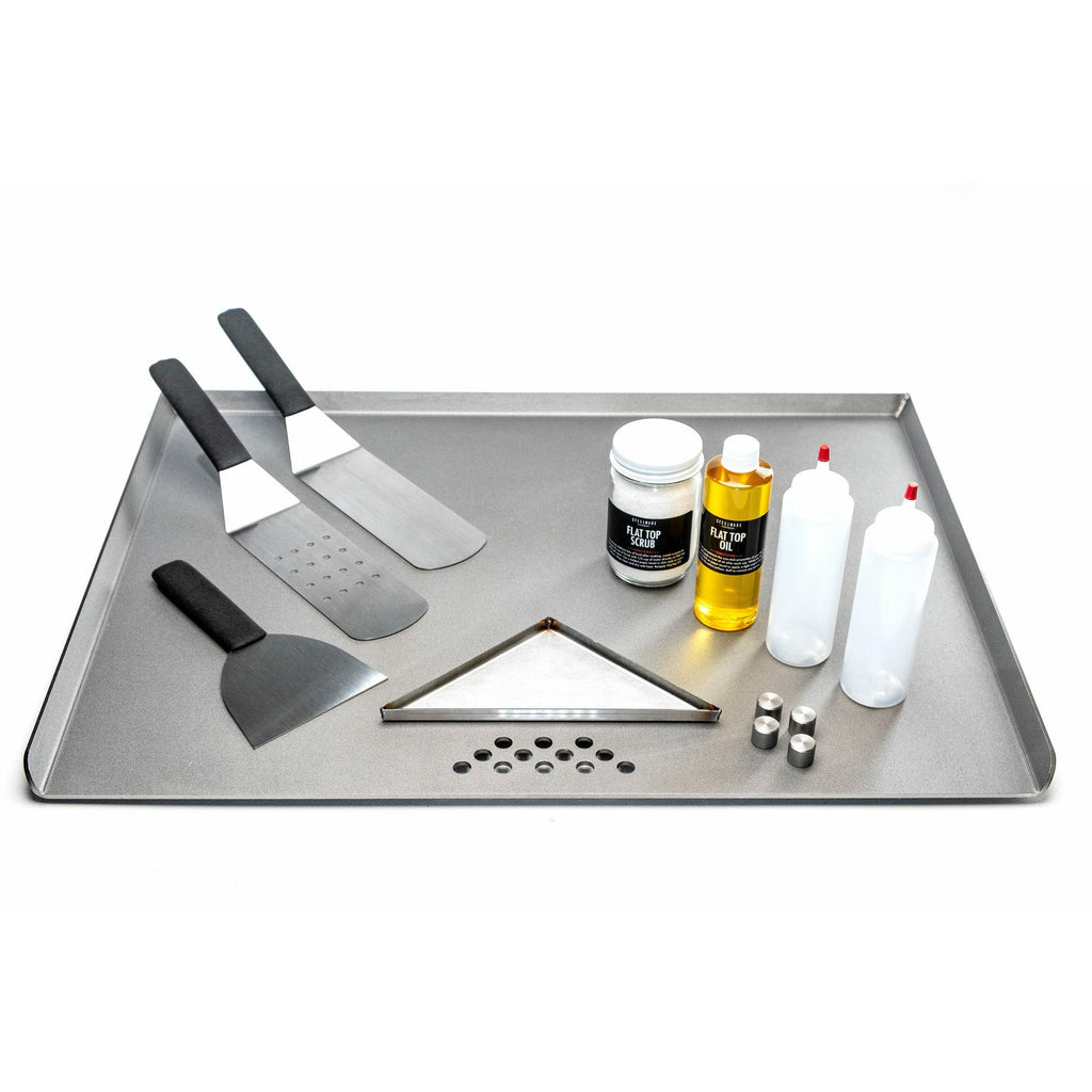 Flat Top Starter Kit - Glass Ceramic 30" Range Stoves griddle Steelmade