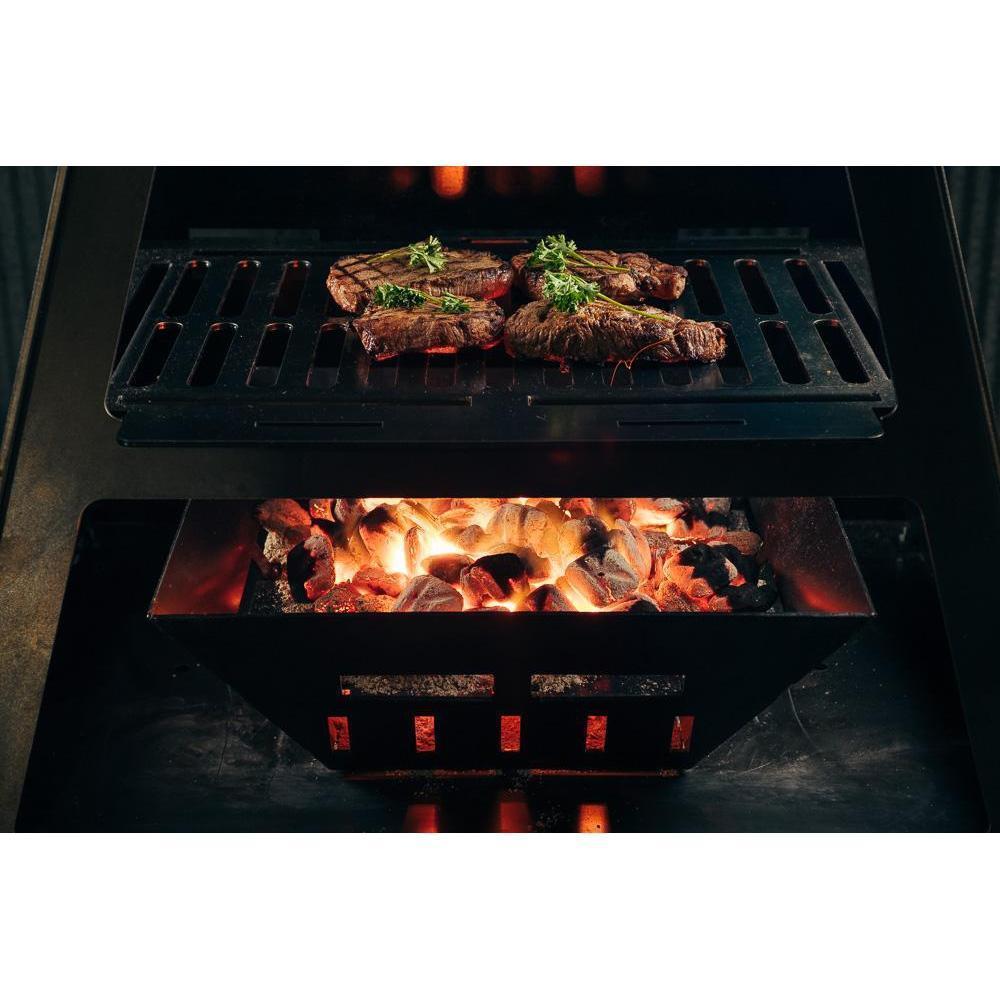 Pyro Tower Grill Kit - Blaze Tower Fire Pit and Grill