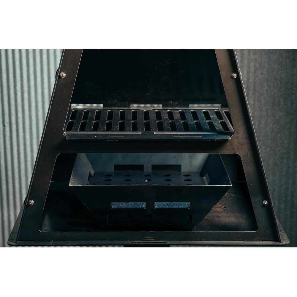Pyro Tower Grill Kit - Blaze Tower Fire Pit and Grill