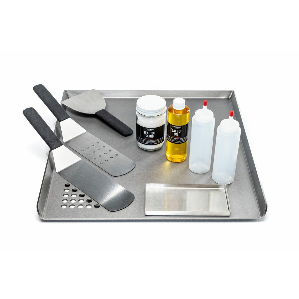 Steelmade Flat Top Jr. Starter Kit - For 30" 5 Burner Gas Range Stoves griddle Steelmade