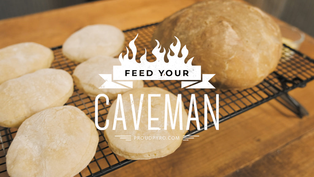 Wood-Fired Bread on Episode 2 of Feed Your Caveman – Pyro Products