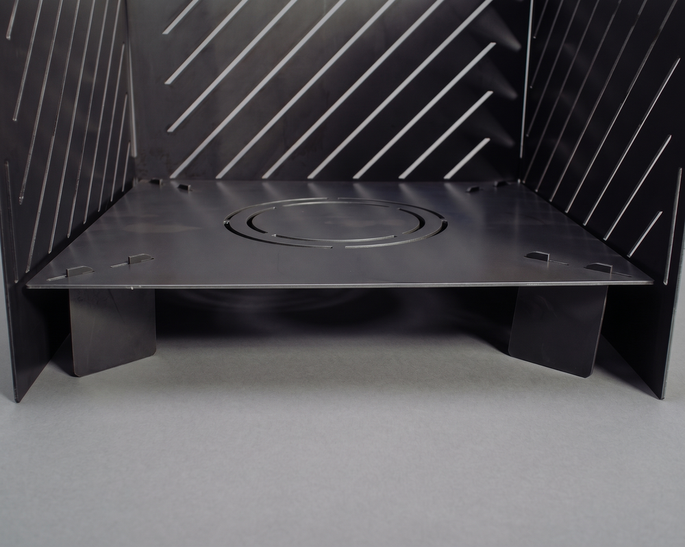 Burn Cage Riser with Feet