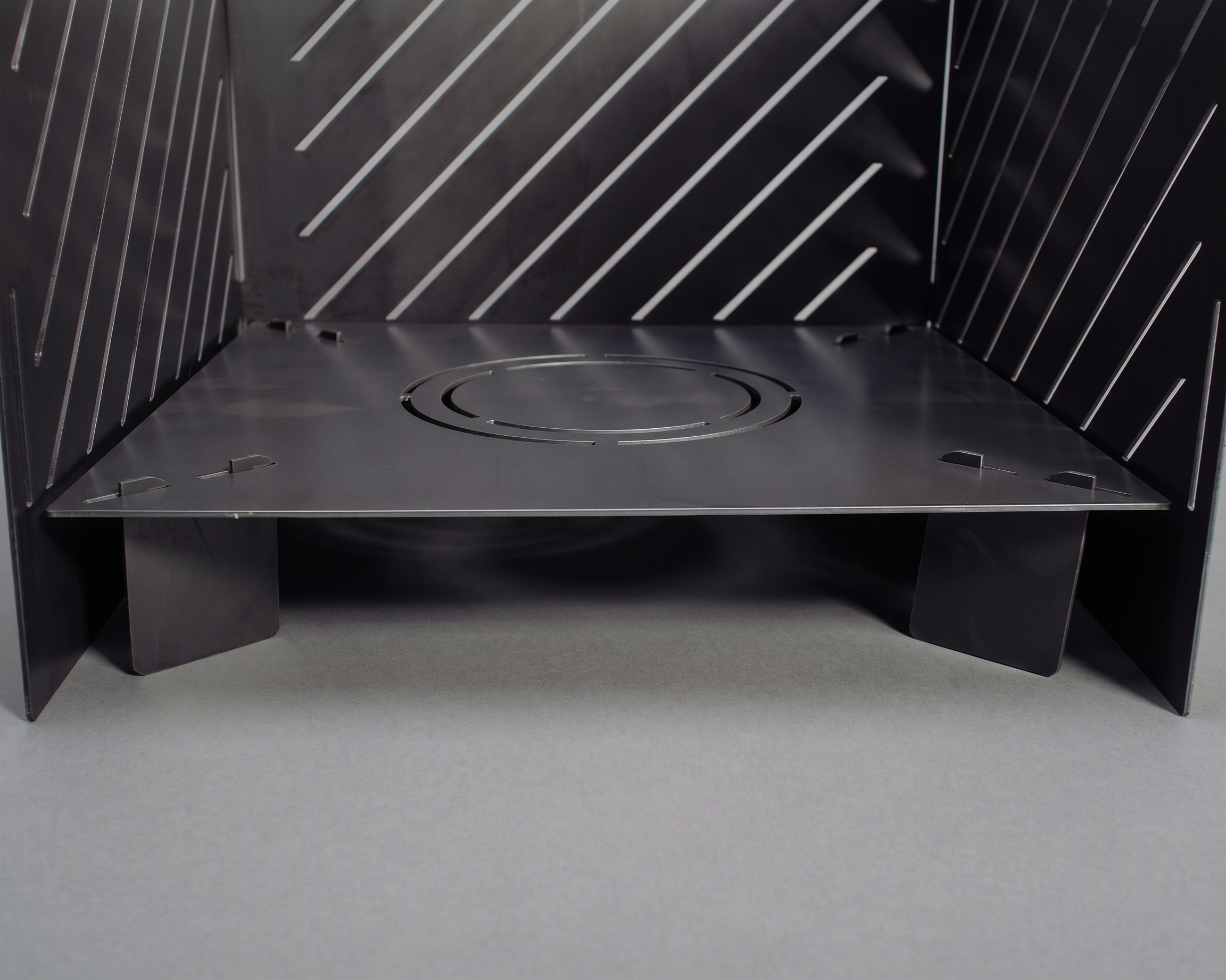 Burn Cage Riser with Feet