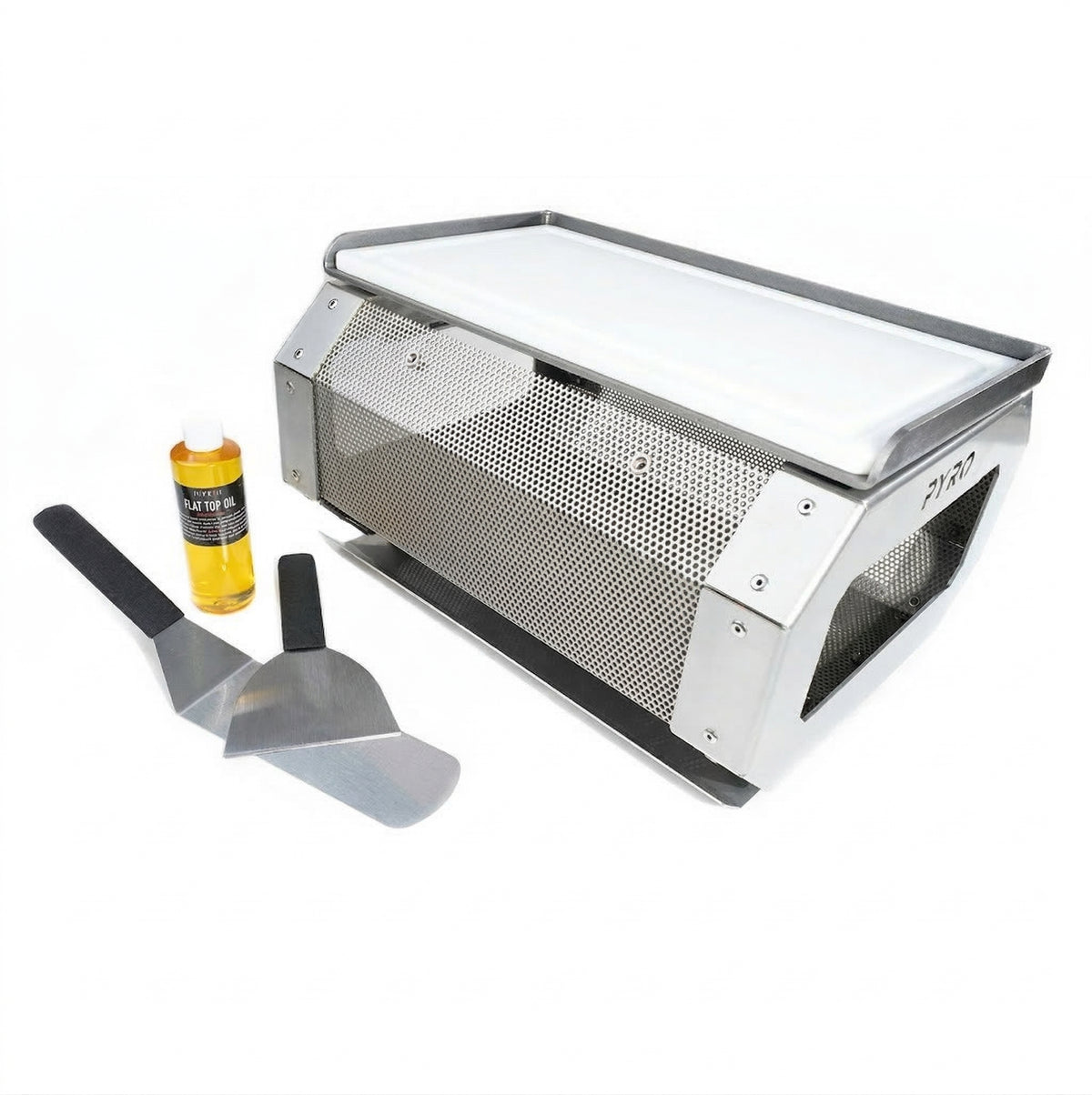 Pyro Camp Fire Pit + Grill Kit