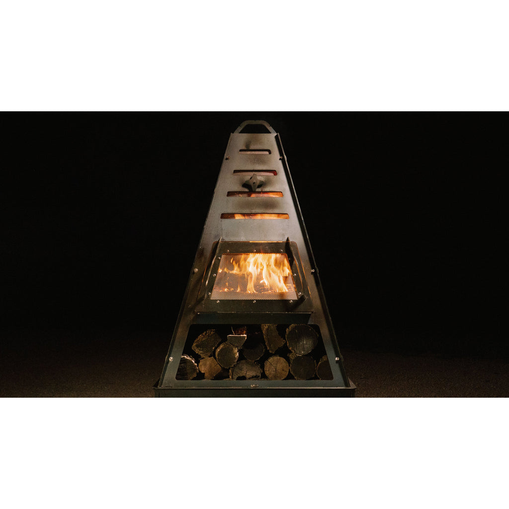 Pyro Tower Metal Chiminea
