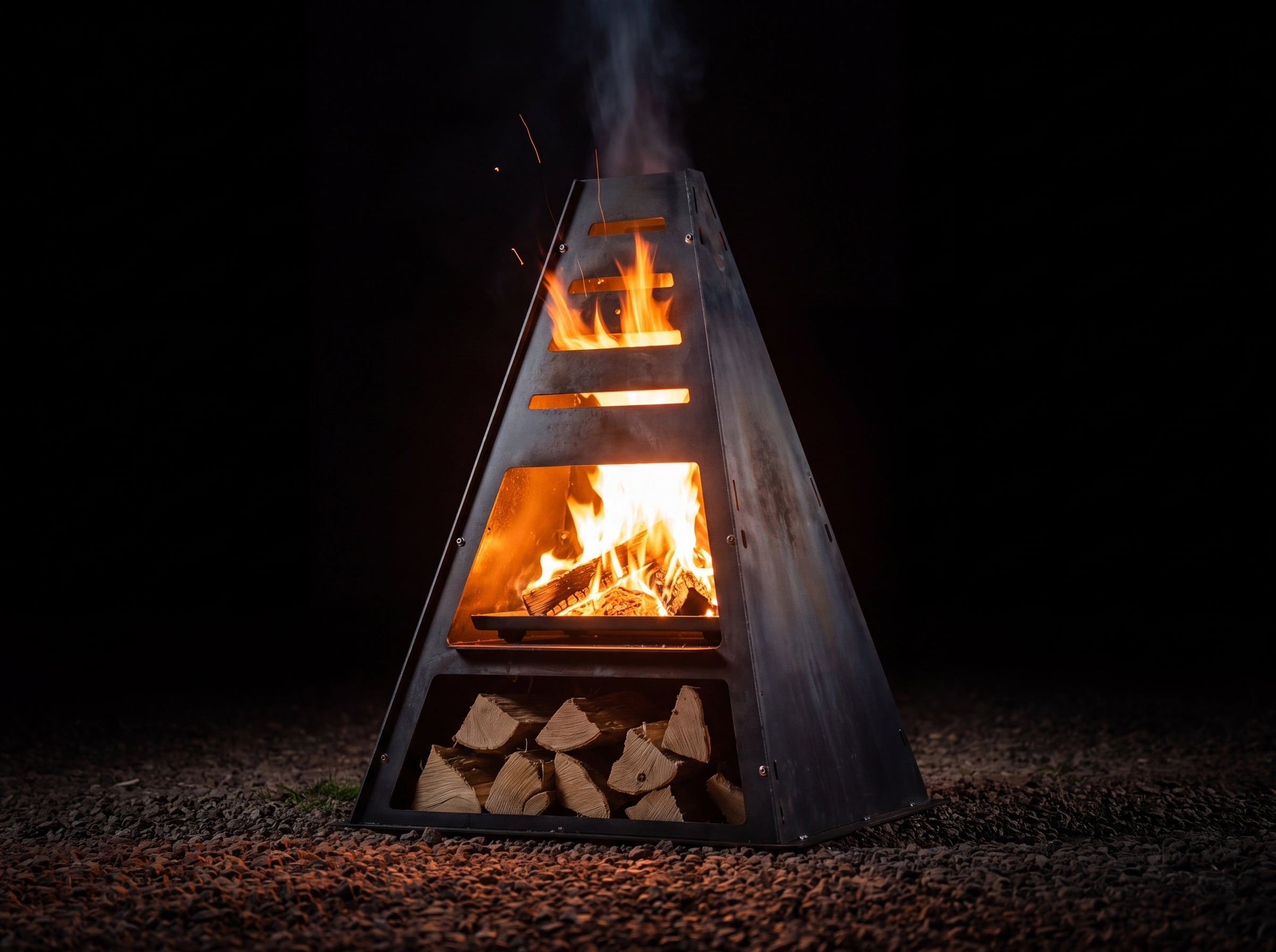 Pyro Tower Metal Chiminea
