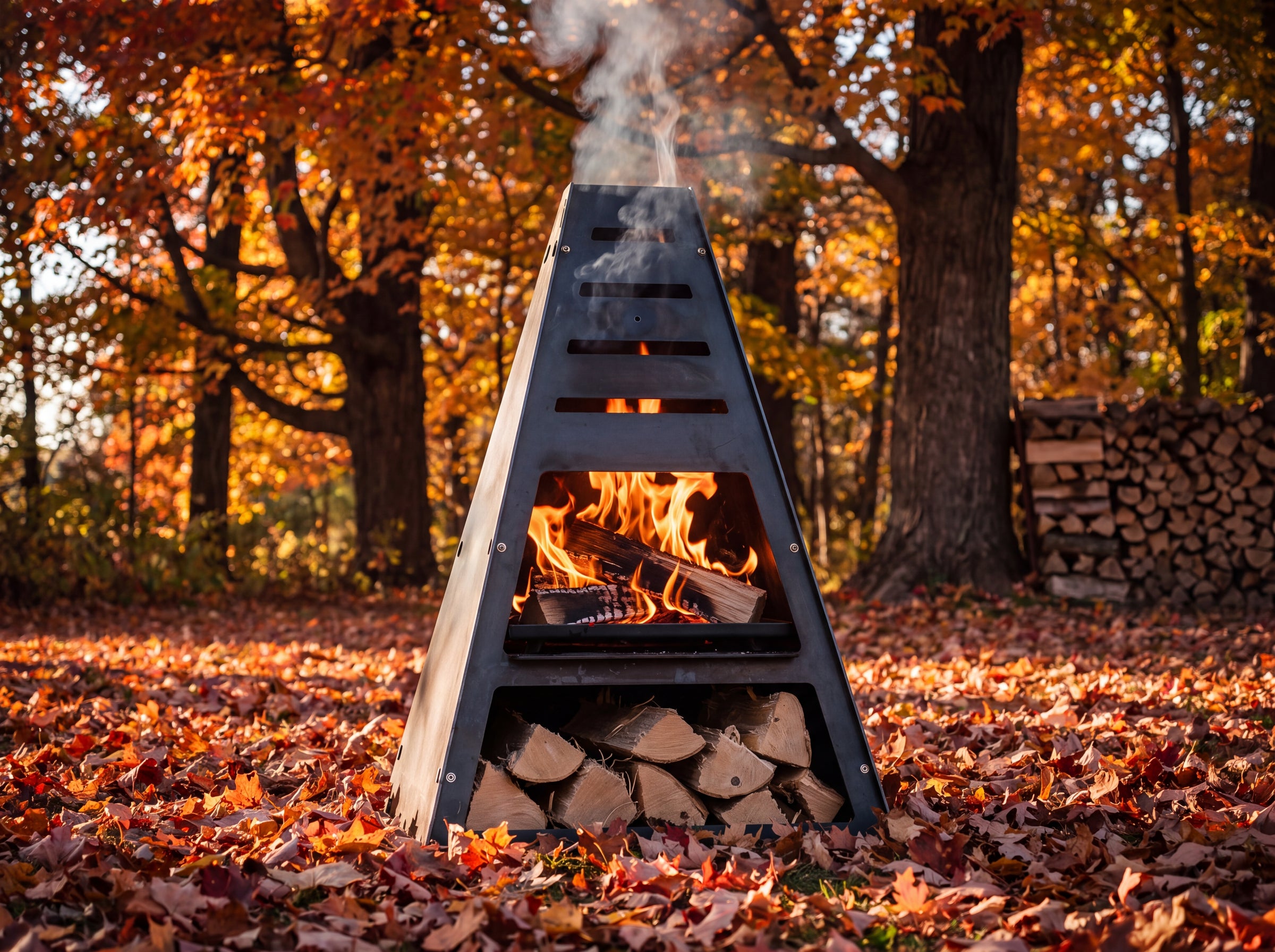Pyro Tower Metal Chiminea