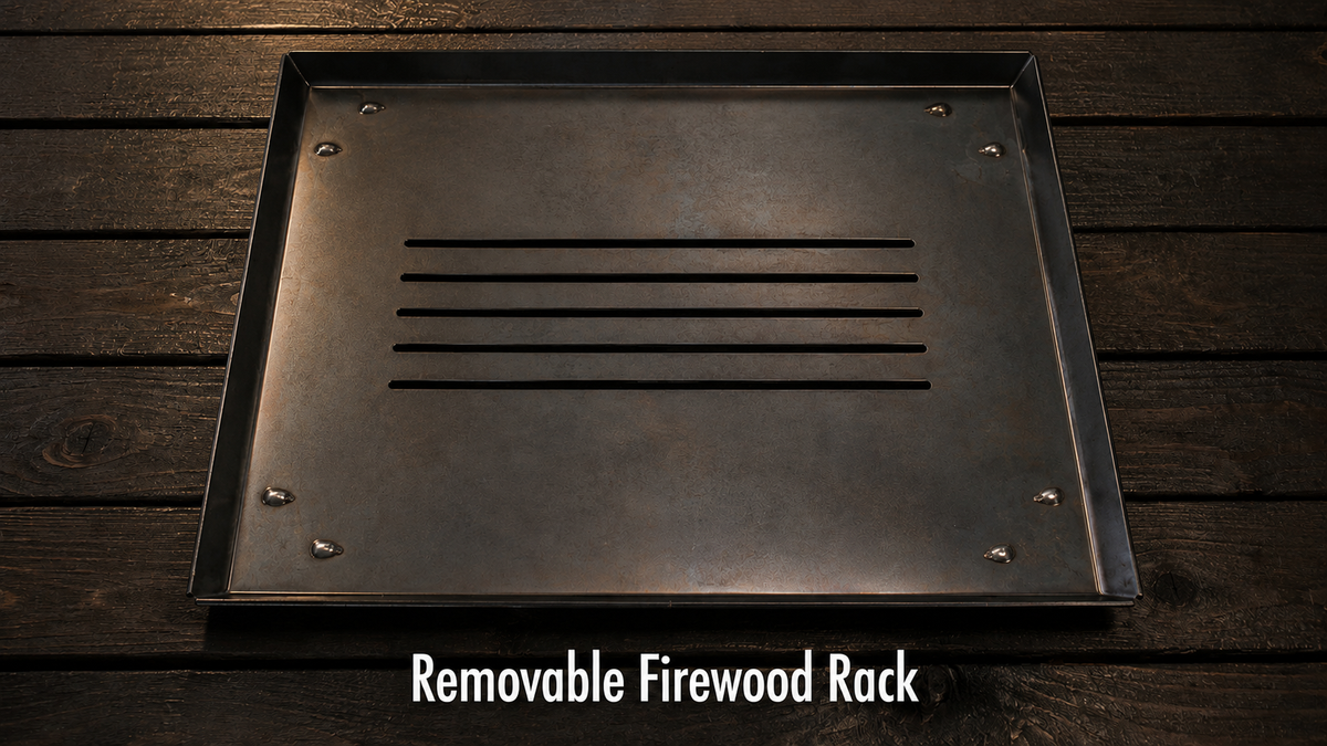 Pyro Tower Metal Chiminea - Fire Screen Kit