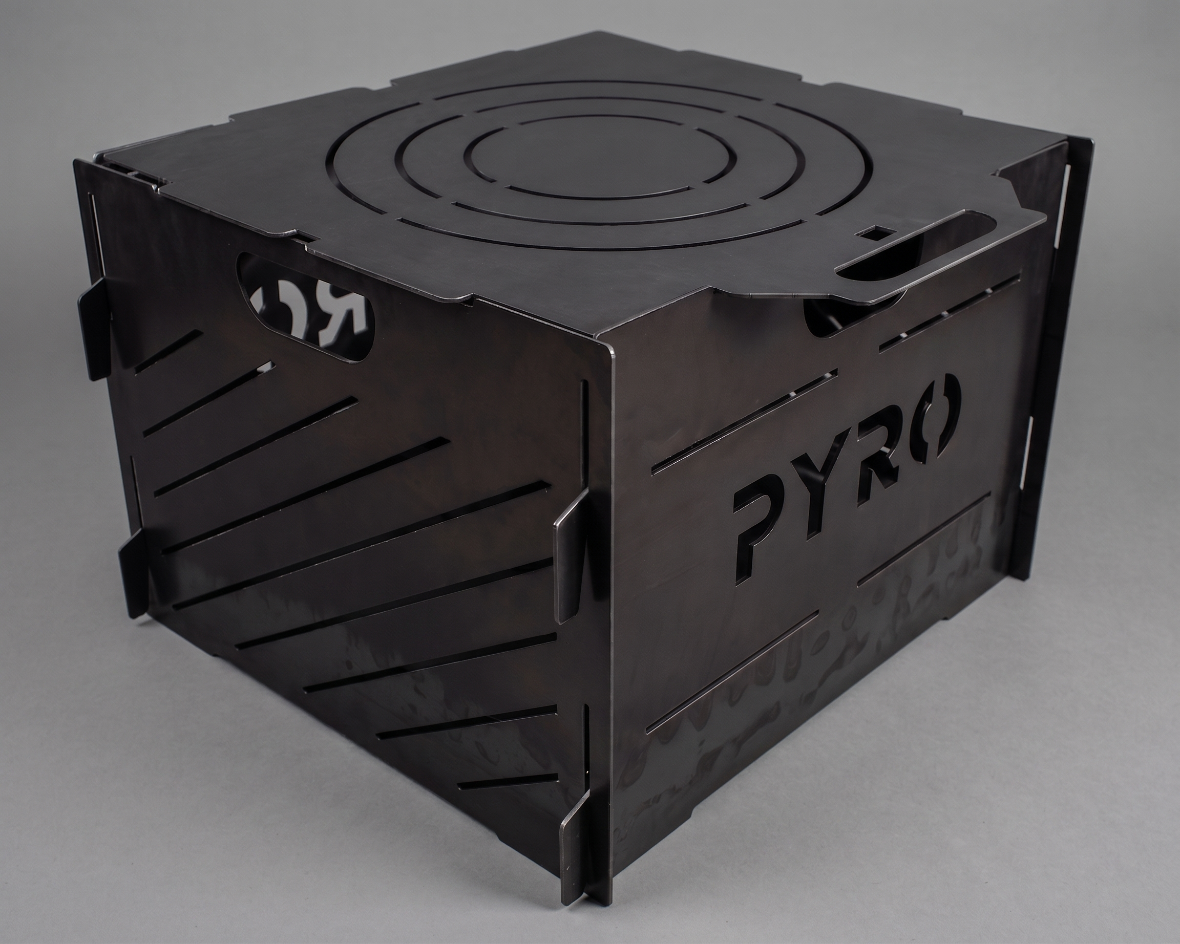 Small Pyro Cage Incinerator Portable Fire Pit 16"