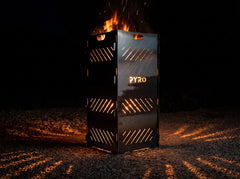 PYRO Large Burn Cage (48") — Night Gravel Fire And Sparks