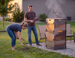 PYRO Large Burn Cage (48") — Couple Dusk Patio
