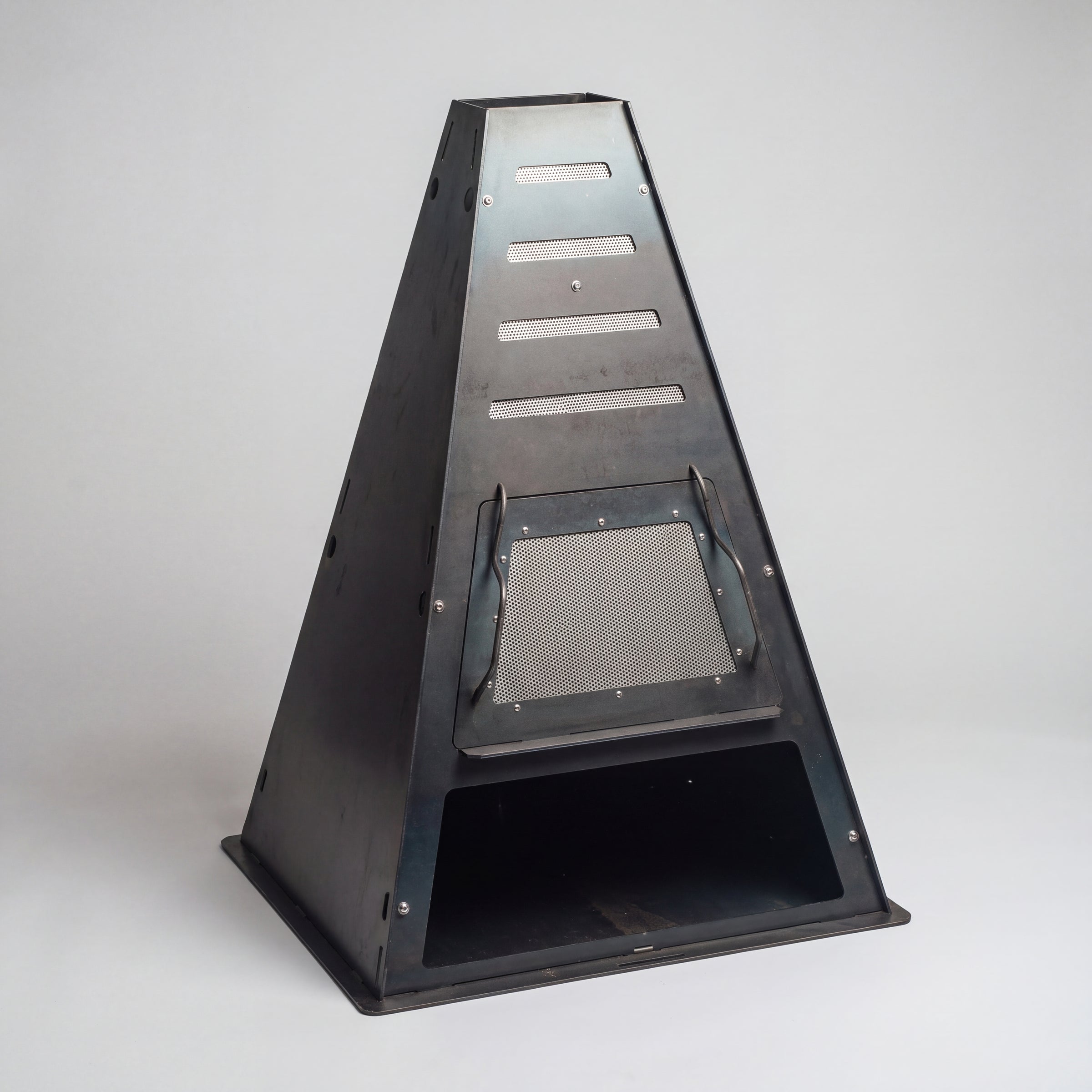 Pyro Tower Metal Chiminea - Fire Screen Kit