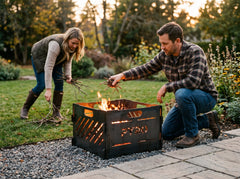 PYRO Small Burn Cage (16") — Couple Clearing Garden Prunings