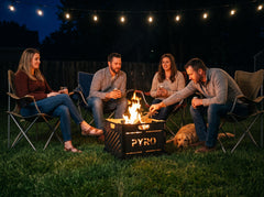 PYRO Small Burn Cage (16") — Friends Circle On Lawn Night