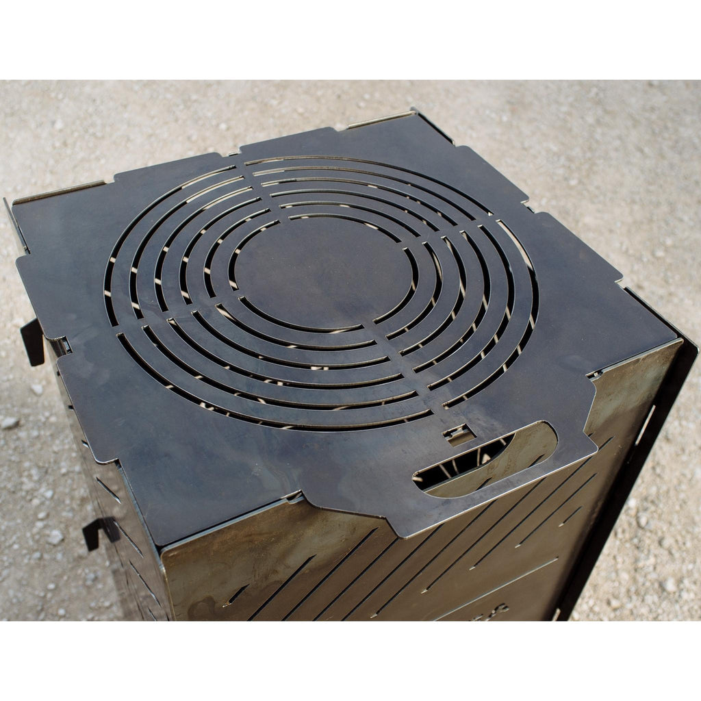 Large Steel Burn Cage with Lid - Pyro Cage