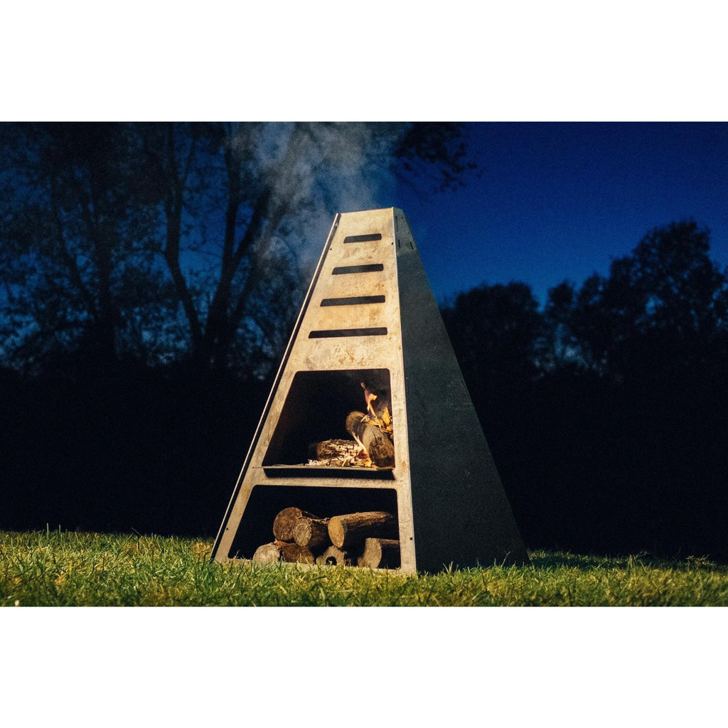 Pyro Tower Basic Kit - Blaze Tower Fire Pit and Grill