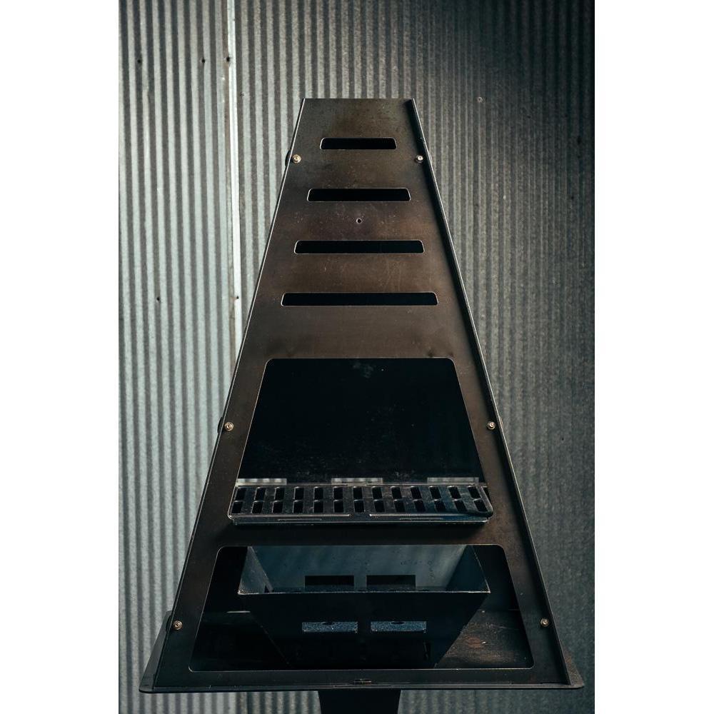 Pyro Tower Grill Kit - Blaze Tower Fire Pit and Grill