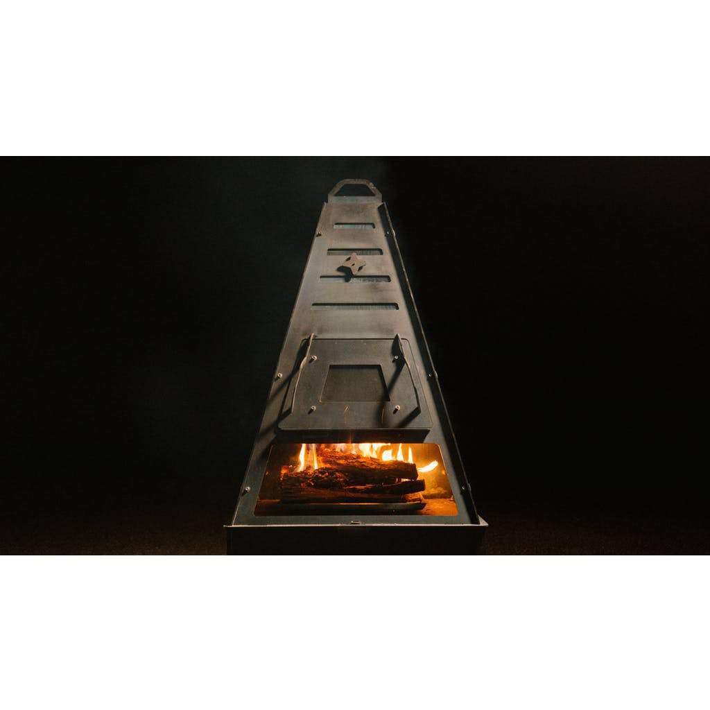 Pyro Tower Wood-Fired Oven Kit - Blaze Tower Fire Pit and Grill